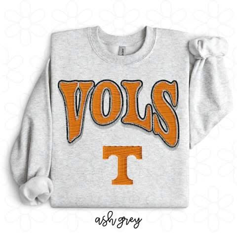 VOLS tee/crewneck
