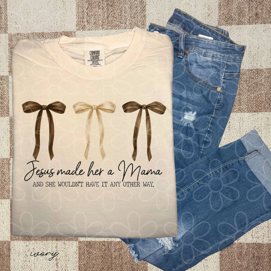 Jesus made her a mama