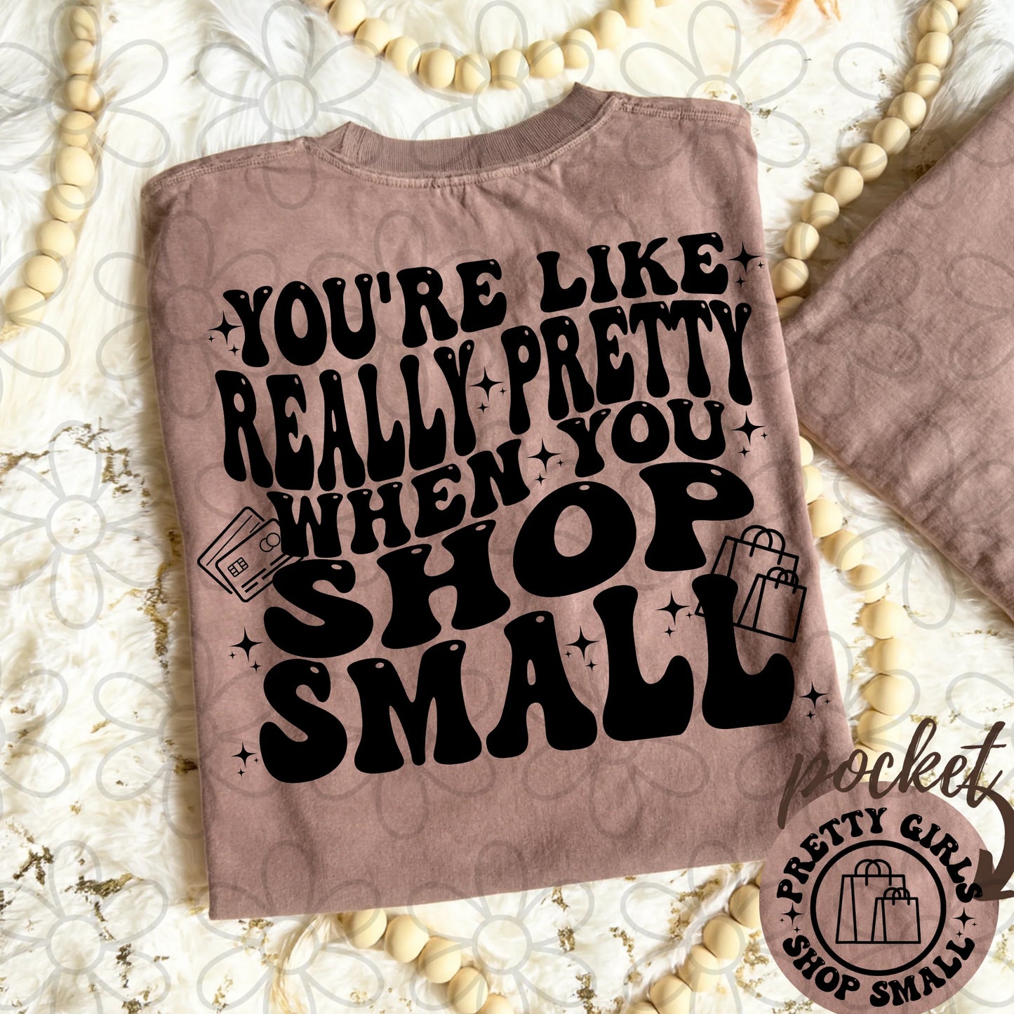 pretty girls shop small