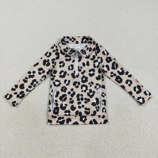 leopard print yoga style jacket